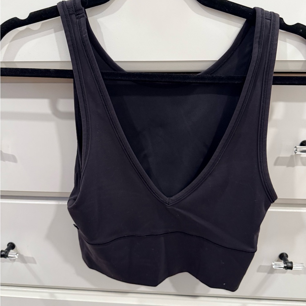 lululemon athletica Black Tank Top
